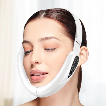 МАССАЖЕР ДЛЯ ЛИЦА ЛИФТИНГ ПОДБОРОДКА СВЕТОДИОДНАЯ ТЕРАПИЯ 2в1