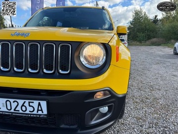 Jeep Renegade SUV 1.4 MultiAir 140KM 2015 Jeep Renegade 1.4 Turbo LONGITUDE Szwajcaria -2 x kola Serwis 1.4, zdjęcie 16