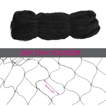 СЕТКА ЗАЩИТНАЯ ДЛЯ ПТИЦ 30*15М ЯЧИ 5СМ