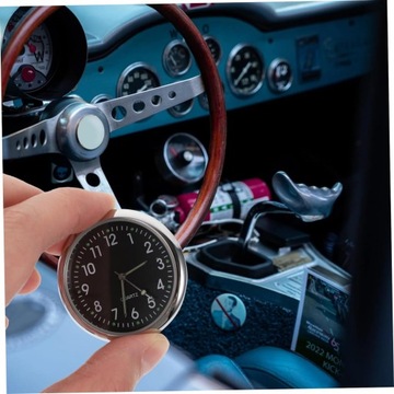ЧАСЫ НА ПАНЕЛИ АВТОМОБИЛЯ, мотоцикл, светящиеся, 40мм