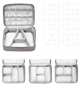 СУМКА-ОРГАНИЗАТОР ДЛЯ ПУТЕШЕСТВИЯ СУМКА ДЛЯ ЗАРЯДНОГО УСТРОЙСТВА ДЛЯ КАБЕЛЕЙ ЧЕХОЛ