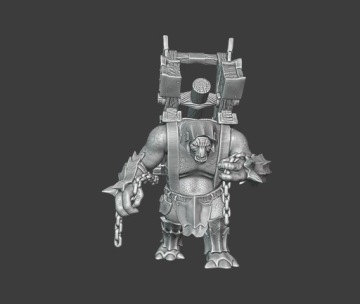 Орк Катапульта Тролль - Миниатюры Medbury