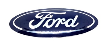 FORD emblemat znaczek TYŁ PRZÓD KLAPA MASKA 125 x 49