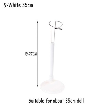Śliczne regulowane metalowe białe/czarne lalki Dummy Puppet Wrist stojak
