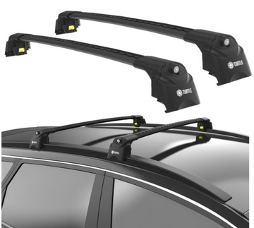 Bagażnik dachowy na reling zintegrowany TOYOTA YARIS CROSS od 2020