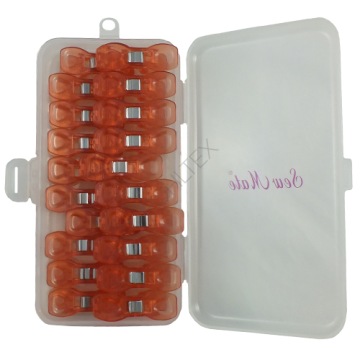 Пряжка-лягушка для ткани, 20 шт. +коробка