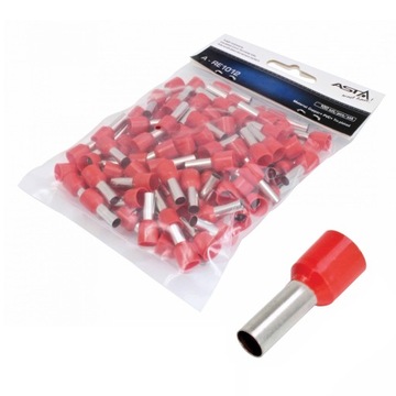 Tulejki izolowane kablowe tulejka 10 mm² 100 szt