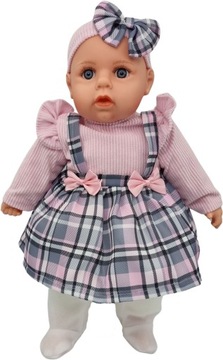 LALKA BOBAS MÓWI I ŚPIEWA PO POLSKU 45CM+SMOCZEK_368