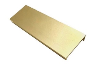 UCHWYT MEBLOWY KRAWĘDZIOWY ZŁOTY MAT 100CM UA6