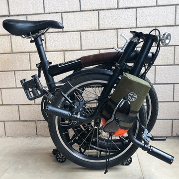 Складная велосипедная сумка TWTOPSE с британским флагом для Brompton 3SIXTY Fnhon SP8 Water