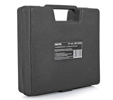 НАБОР СВЕРЛ И СВЕРЛ СПАЛЬНЫЕ СВЕРЛА ДЕРЕВЯННЫЙ МЕТАЛЛИЧЕСКИЙ ЧЕМОДАН 57 EL