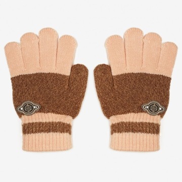 Born2Be Бежевые перчатки UNISIZE Зимние