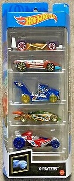 HOT WHEELS X-RAYCERS 5PAK seria 2021 RESORAK