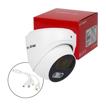 Kamera kopułkowa zewnętrzna IP 2MP Onvif PoE 2x LED iR IP67 Android Windows