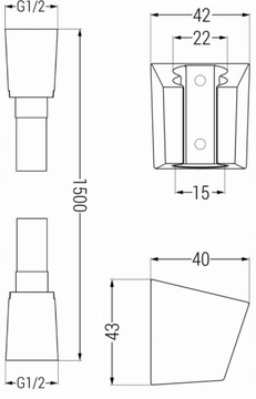 ДУШЕВОЙ НАБОР MEXEN HAND HAND R-72 ХРОМИРОВАННЫЙ ШЛАНГ
