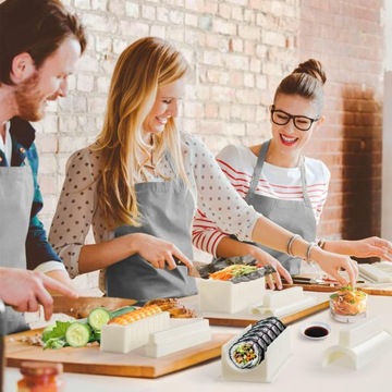 ZESTAW DO ROBIENIA SUSHI MASZYNKA PRODUKTY 10