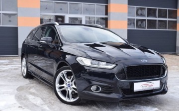 Ford Mondeo V Kombi 2.0 TDCi Bi-Turbo 210KM 2016 Ford Mondeo 2.0 TDCI 210 PS PowerShif ST-Line Fuul Ledy kamera Lopatki Na, zdjęcie 1
