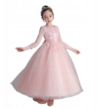 Sukienka dla dzieci dziewczęcych koronka #