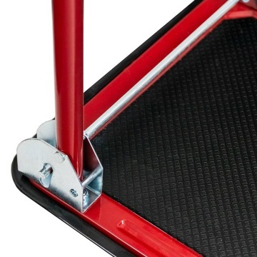 Транспортная тележка для складской платформы 300 кг Мега-М на шарикоподшипниковых колесах