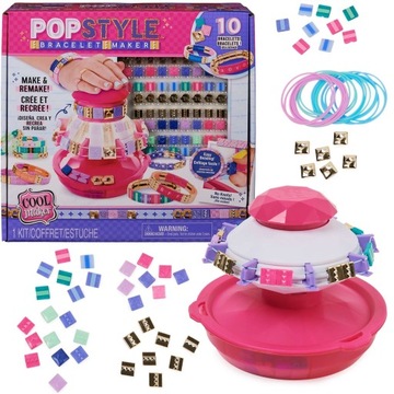 COOL MAKER POPSTYLE ZESTAW DO ROBIENIA BRANSOLETEK