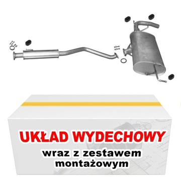 Tłumik komplet Suzuki Grand Vitara 2.0i 4x4