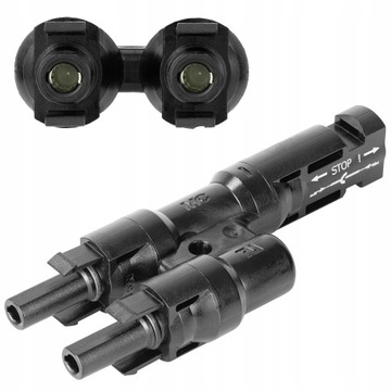 Multi-Contact Rozgałęźnik solarny MC4 dwójnik 2xGN