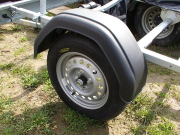 Крылья Brenderup, колесные крылья, 14-дюймовый прицеп