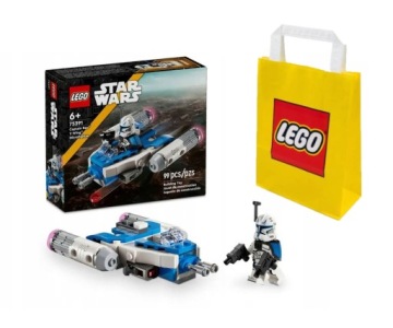 LEGO STAR WARS 75391 MIKROMYŚLIWIEC Y-WING ZESTAW NA PREZENT+ TORBA