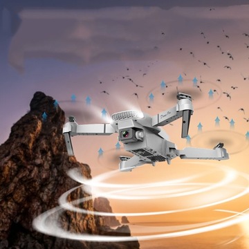 МИНИ-ДРОН В ПОДАРОК ​​ДЛЯ ДЕТЕЙ, 2,4 ГГЦ WIFI С HD 4K КАМЕРОЙ СКЛАДНОЙ РУ ДРОН