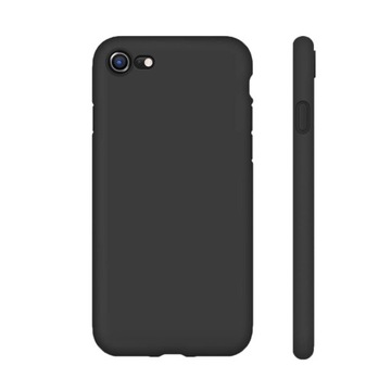 Чехол для iPhone SE 2022/SE 2020/8/7 | ДЕЛО ДЛЯ КОНФЕТ | Силиконовый черный