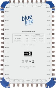 Мультипереключатель 9/9/32 MS BL9932B Blue Line