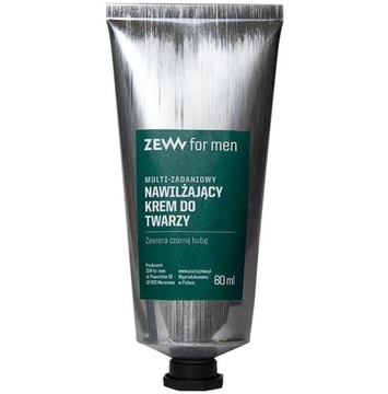 Krem do twarzy ZEW for men z czarną hubą 80ml