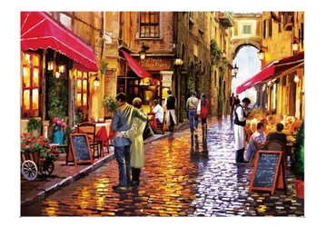 PUZZLE 1000el. Kawiarenki Spacer zakochanych