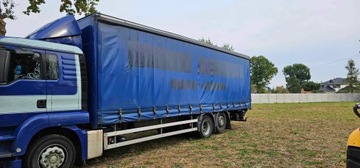 Mercedes Man Daf iveco zabudowa firana plandeka