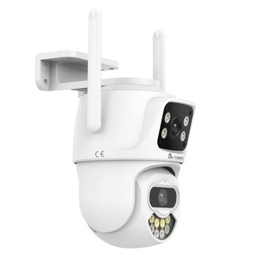 ZEWNĘTRZNA OBROTOWA KAMERA IP WIFI 6MPX 4K ULTRA HD 4x ZOOM DO MONITOROWANIA PL