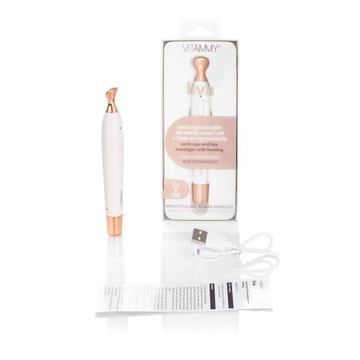 ЗВУКОВОЙ МАССАЖЕР ДЛЯ ГЛАЗ И РТА С ФУНКЦИЕЙ НАГРЕВА 2В1 VITAMMY LIVA