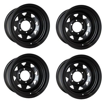 4× DISK OCELOVÝ 4UP 8.0" X 16" 6X139.7 ET -25