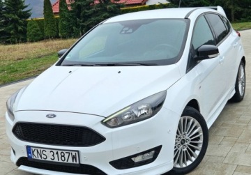 Ford Focus III Sedan Facelifting 1.5 EcoBoost 150KM 2017 Ford Focus 1.5 Benzyna 150 KM, ST-LINE, Niski przebieg,Polecam 1.5 Benzyna, zdjęcie 1