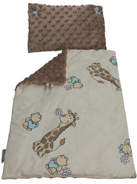 KOMPLET POŚCIELI DLA LALEK BOBAS, BORN. KOŁDERKA I PODUSZKA DLA LALKI