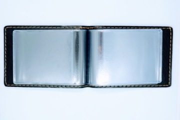 Папка для документов, визитница, коричневая кожа EstetiK