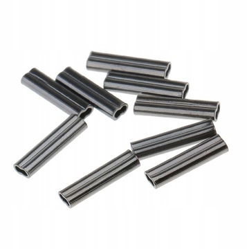 100 шт. 10-миллиметровые обжимные втулки с двойным стволом