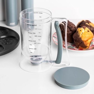 Диспенсер для теста для блинов, блинов с мерным стаканчиком, контейнер Altom Design, 900 мл