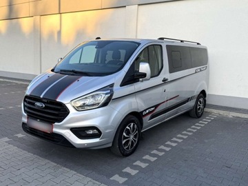 Ford Transit Custom I 2021 Ford Transit Custom 2.0 170KM Rok 2021 8 osobowy FV23 Salon PL Zadbany Su