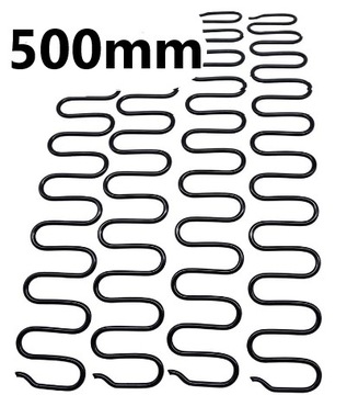 Sprężyna falista ZIG-ZAG A 500mm 1szt łóżk tapczan