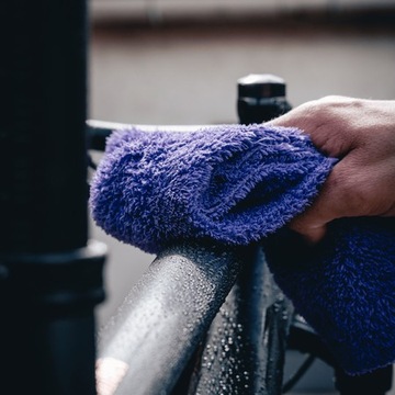 NB CARE Towel Салфетка для чистки велосипедов из микрофибры, фиолетовая