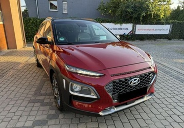 Hyundai Kona I Crossover 1.6 GDi Hybrid 141KM 2019 Hyundai Kona Rej 02.2020 1,6 GDi Hybrid 141KM Klima Navi HUD Kamera Kola l, zdjęcie 2