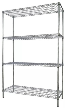 REGAŁ MAGAZYNOWY 4-PÓŁKOWY REGULOWANY 600X600X1800 MM TECHNICA