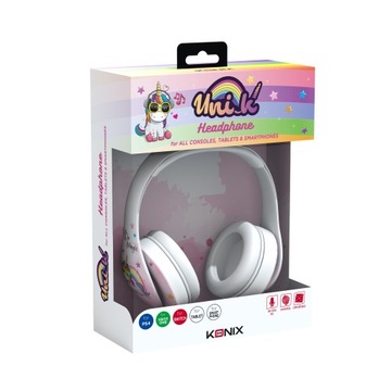ПРОВОДНЫЕ НАУШНИКИ UNICORN KAWAI 50 ММ