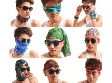 TUBA KOMIN WIELOFUNKCYJNY CHUSTA SPORTOWA 191-99