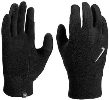 Zestaw komplet zimowe polarowe rękawiczki i czapka Nike r. S/M